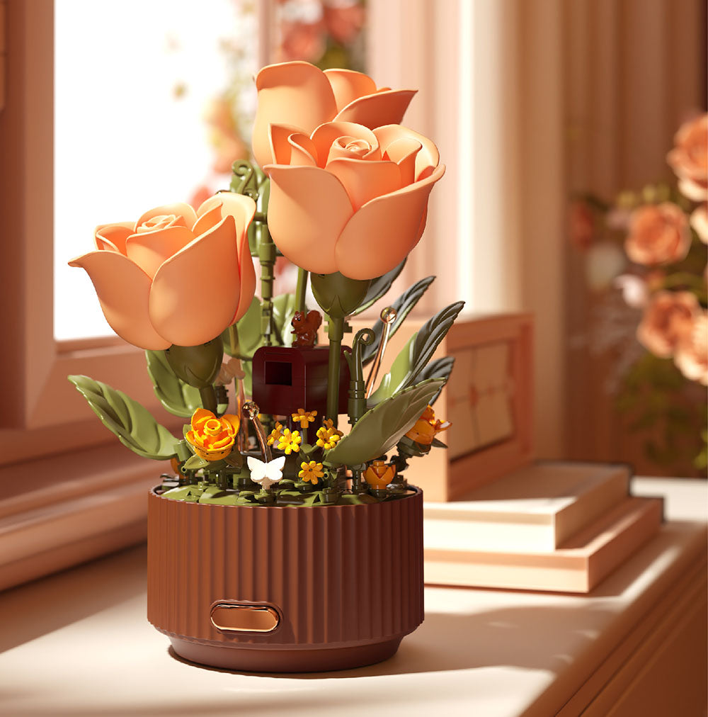 Fleuriste Sihirli Çiçek Açan Lego – Hareketli Çiçek Buketi Seti