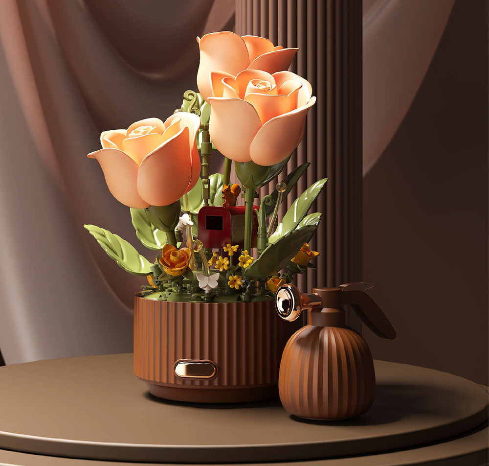 Fleuriste Sihirli Çiçek Açan Lego – Hareketli Çiçek Buketi Seti