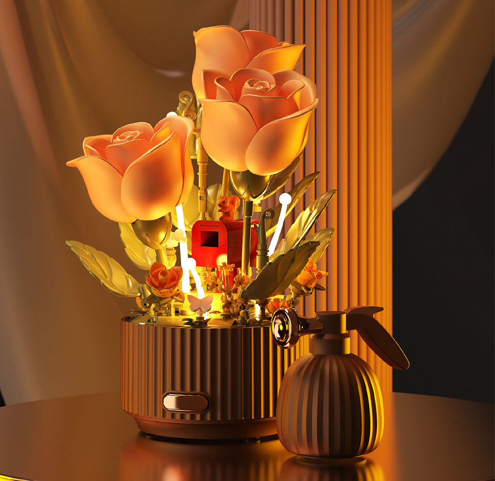 Fleuriste Sihirli Çiçek Açan Lego – Hareketli Çiçek Buketi Seti